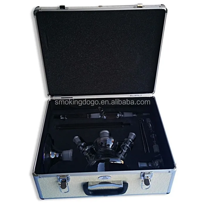 Wholesale High Quality Glass on Glass Hookah Shisha Pipe