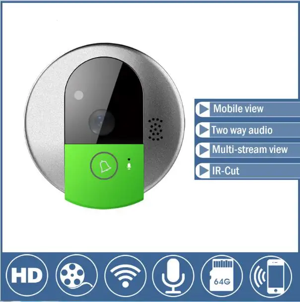 Popular Video Peephole Door Camera Wireless-Buy Cheap
