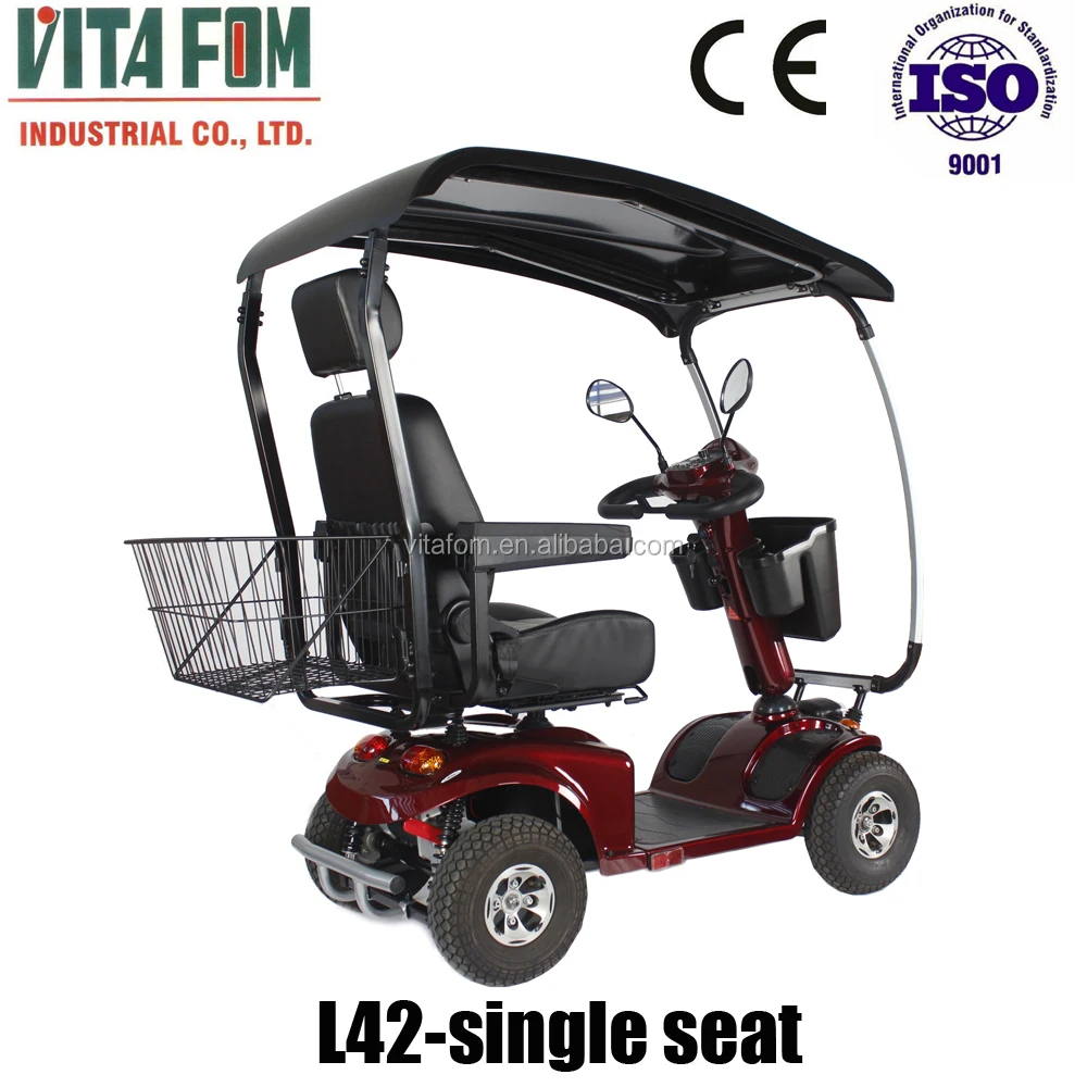 Four Wheel Outdoor Electric Shoprider Mobility Scooter (Taiwan Motor & PG Controller) with CE