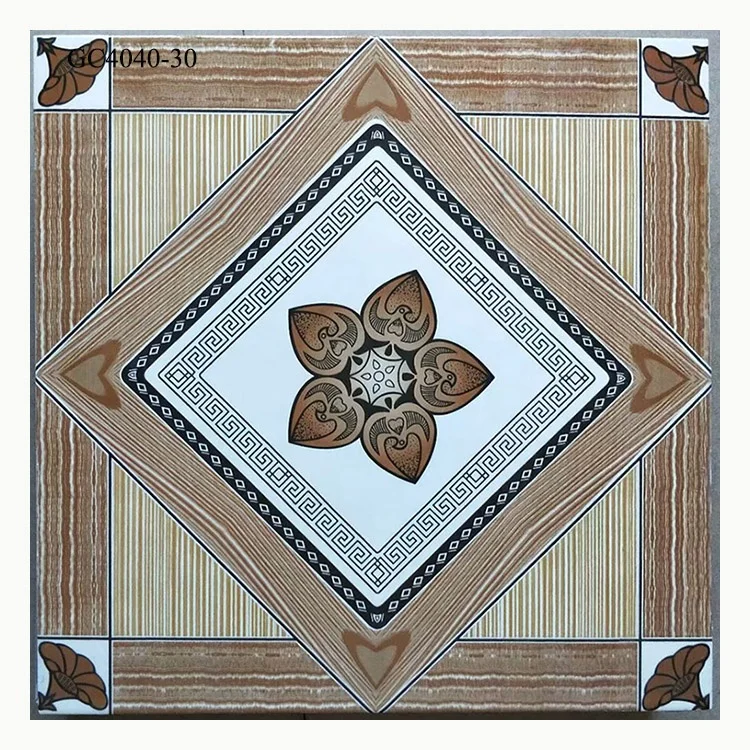 Sitting Room Inside 16x16 Glazed Ceramic Floor Tile