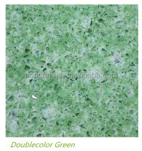 Mirrored black sparkle synthetic green quartz stone price, kitchen countertop crystal white quartz