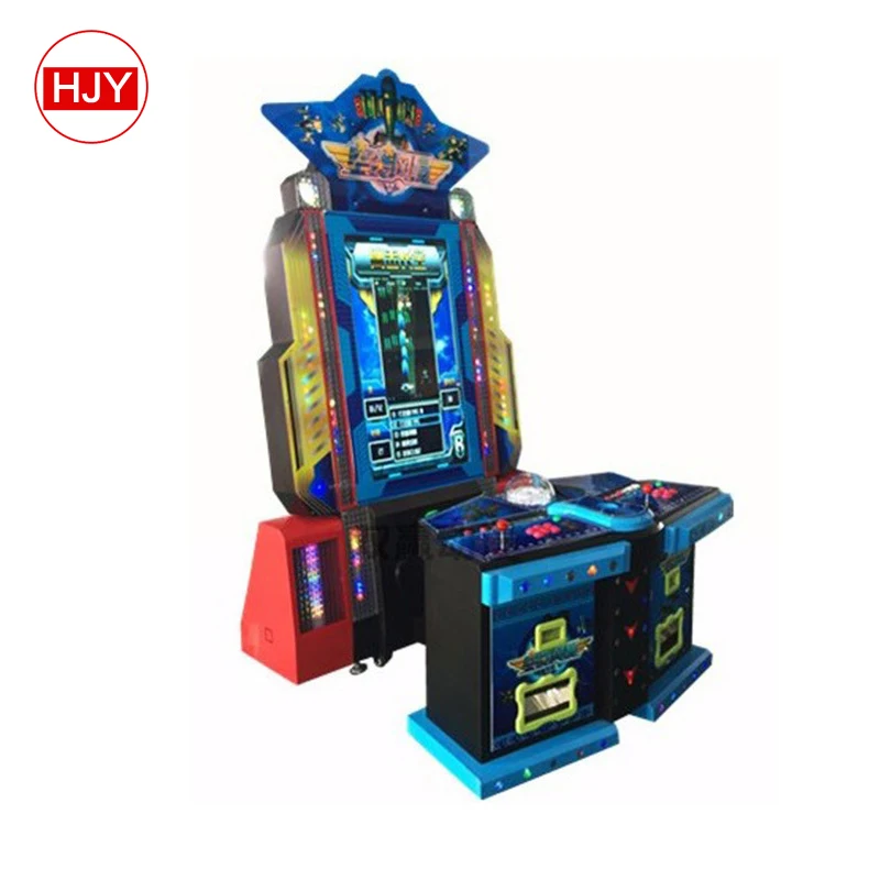 Kids coin operated shooting happy baby football soccer game machine