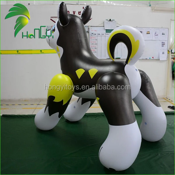 Cheap Inflatable Husky Dog , Custom Giant Inflatable Toys , Inflatable Wolf