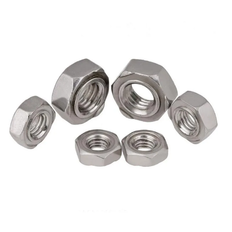 Free Sample  Stainless Steel DIN929 Hex Head Weld Nut A4-70