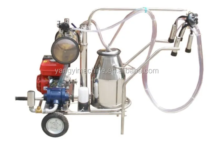 Горячая Распродажа, бензиновая и электрическая молочная Молочная машина с одним/двумя ведрами