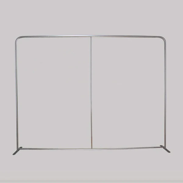 Portable Trade Show Pop Up Backdrop Stand Tension Fabric Wall Display Stand For Photography