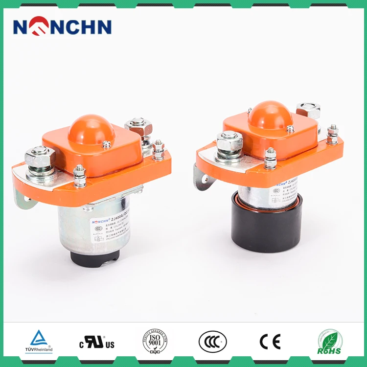 ОТЕЛЬ НАНЬФЭН CE ROHS Стандартный Двигатель Погрузчик Автоматический Однополюсный DC Контактор 12 В 24 220