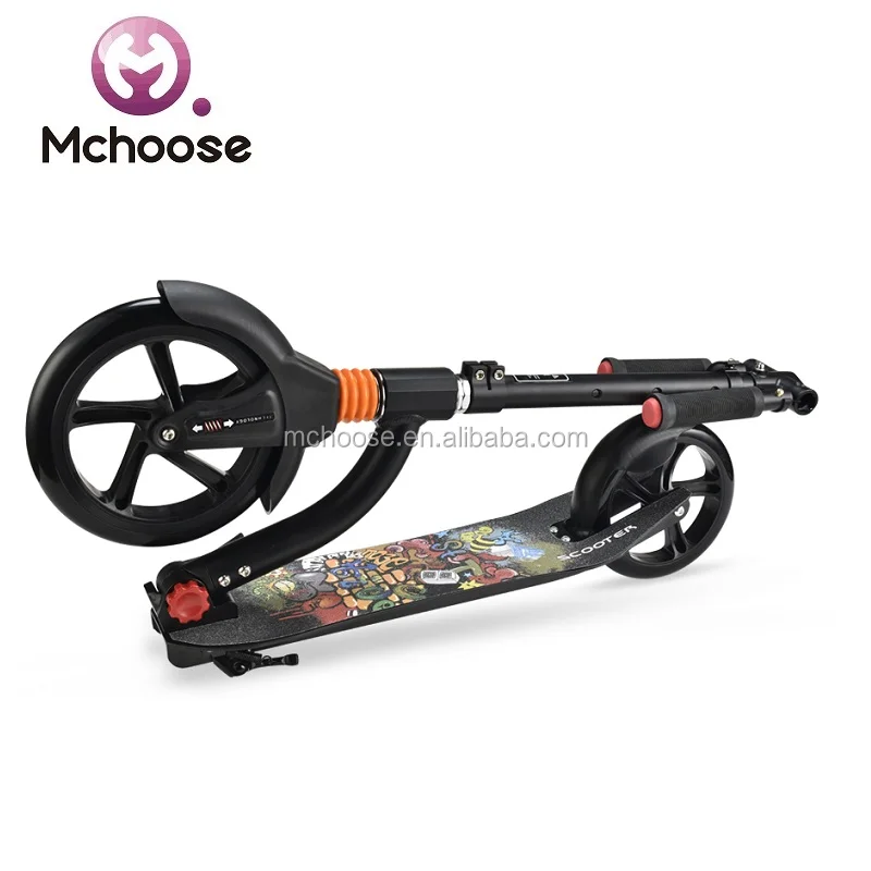 Sale 230mm 2 Big Wheel Kick Adult Foot Bike Scooter