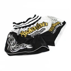 Оптовая продажа, простые тренировочные шорты Mma с пользовательским логотипом, кикбоксинг, муай тай