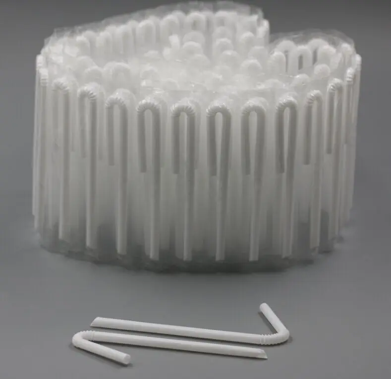 Food Grade PP plastic retractable drinking straws