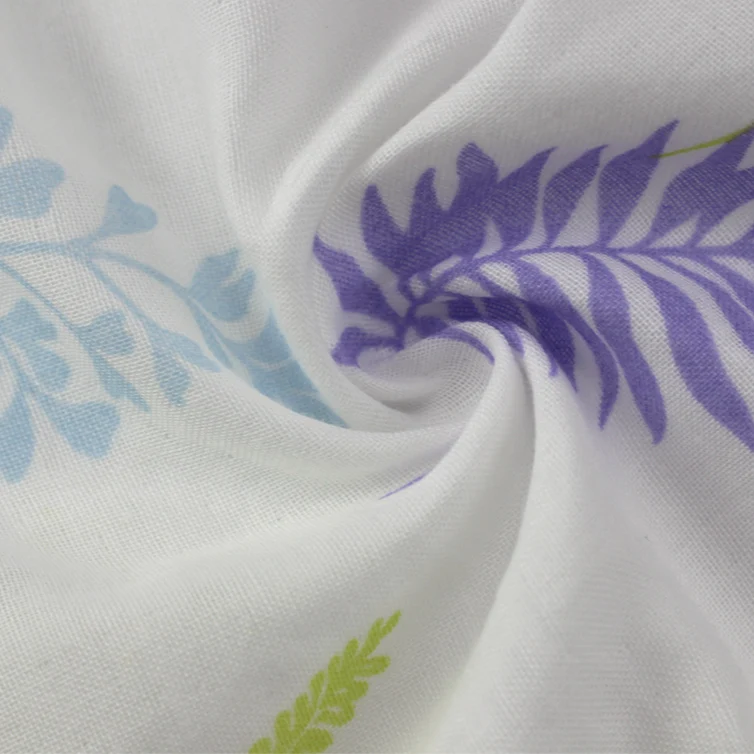 
organic cotton muslin fabric hemp 55% 