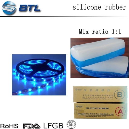 Waterproof Silicone Rubber Compound For Led Light Bar
