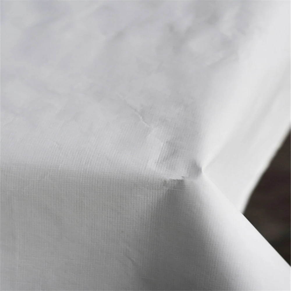 Waterproof non woven fabric Tyvek laminated clear TPU film