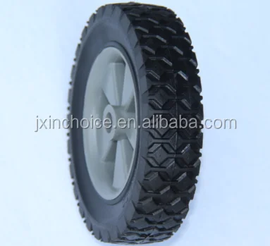 Высококачественные 6x1,5 дюйма твердые резиновые колеса для воздушного компрессора ручной грузовик/тачка