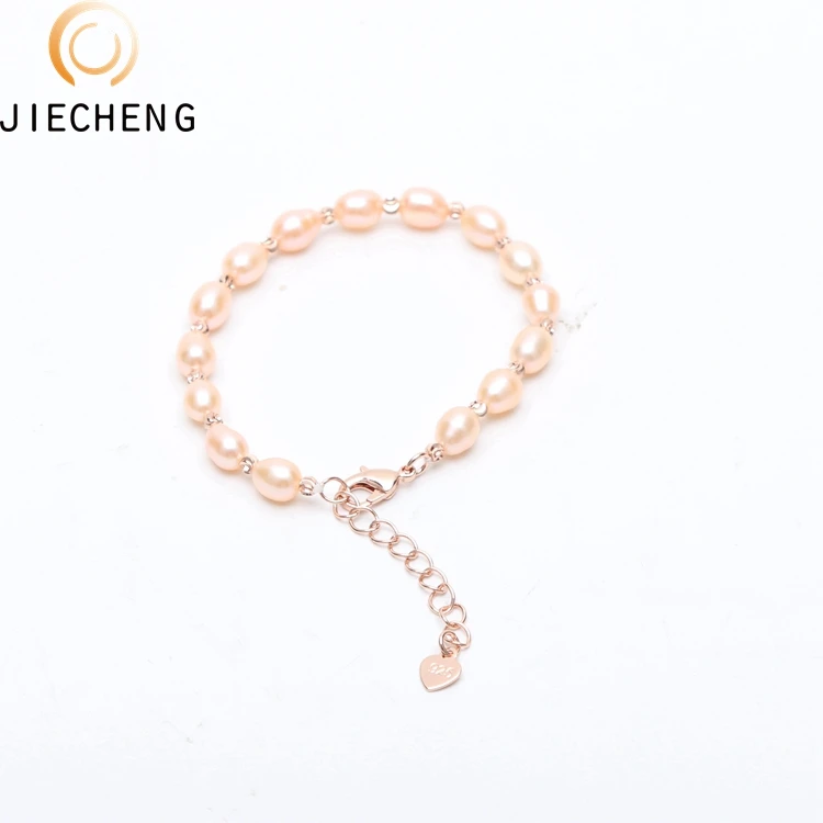 6-7mm fashion freshwater pearl friendship bracelets