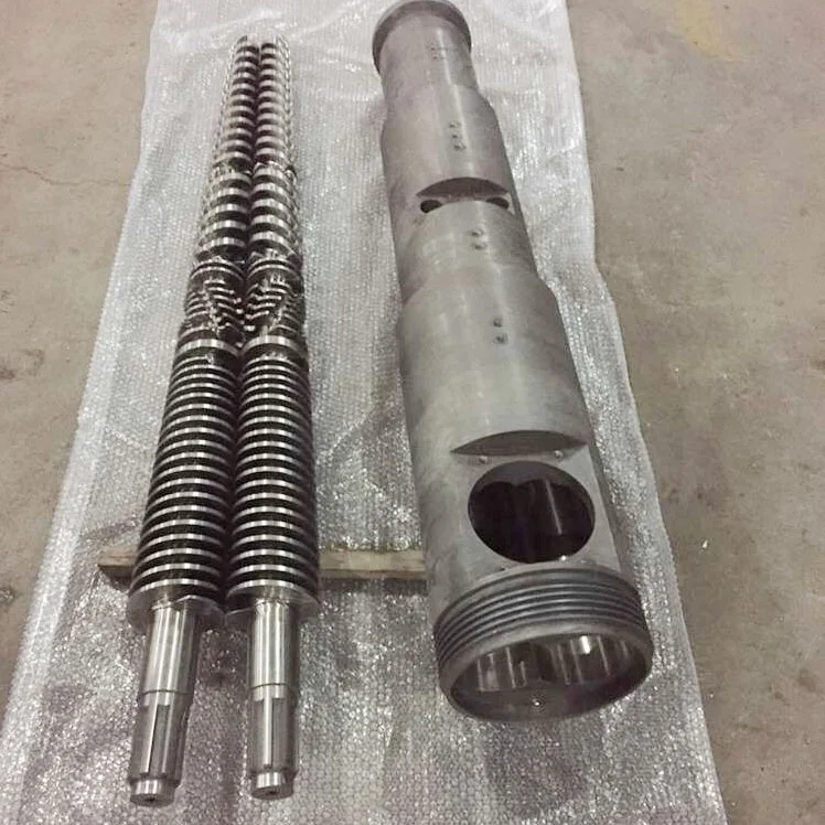 SJSZ55/110 conical twin screw extruder price