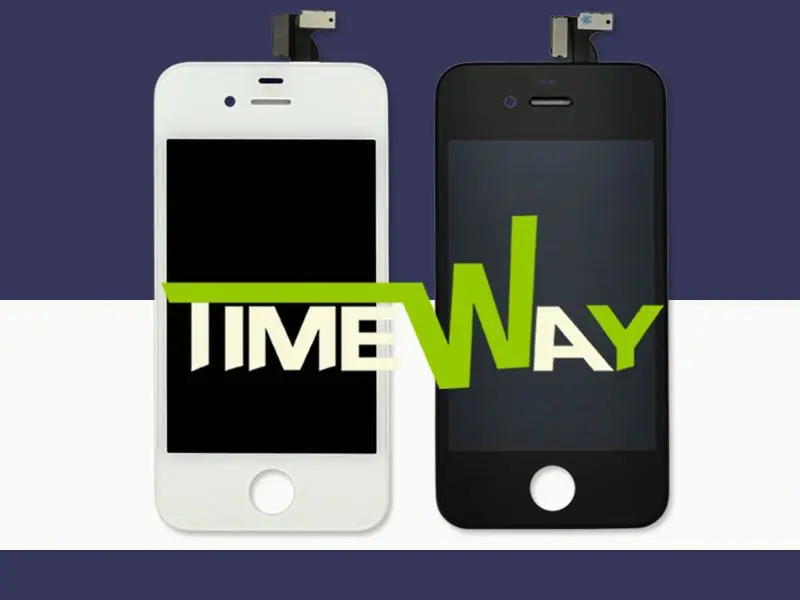 2014 горячий продавать для iphone 4 дигитайзер с рамкой переднее стекло