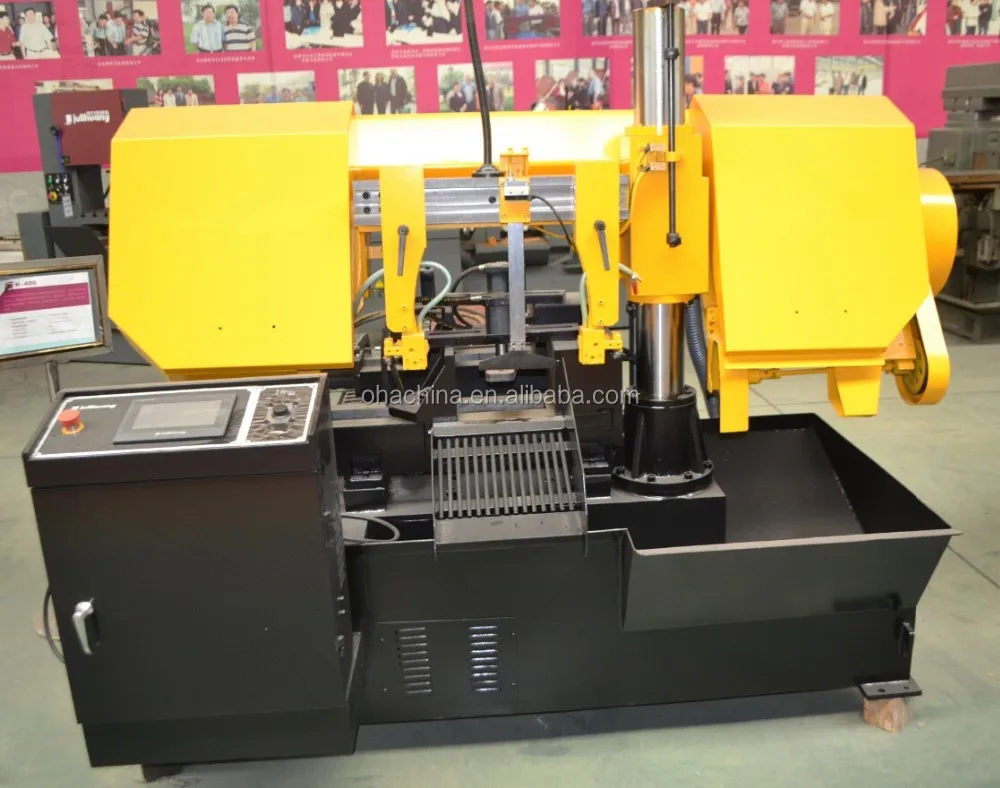 OHA Brand H-300HA Horizontal Bandsaw Sawmill, band sawing machine, band saw for metal used