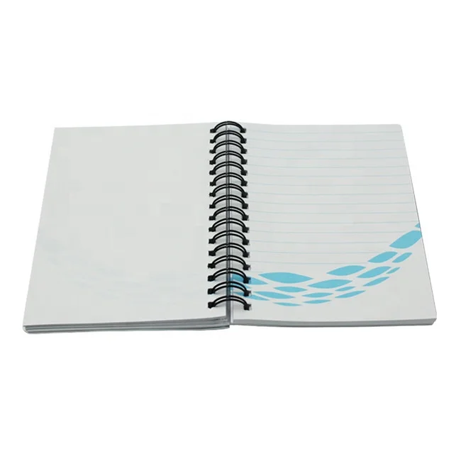 
Eco Friendly Handmade Customized Cover A5 Spiral Notebook Recycled Blank Notebook 