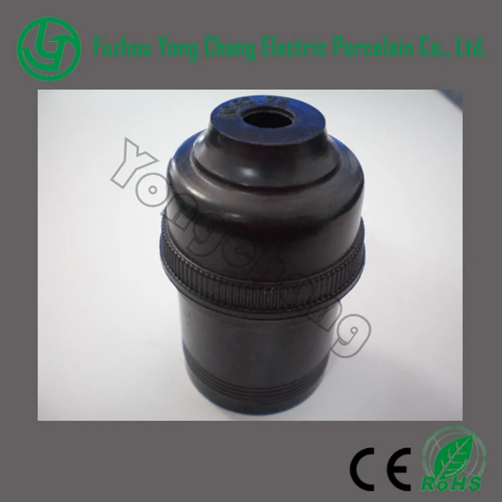 Hot sale!!! Factory sale types of bakelite e27 bulb waterproof lamp holder