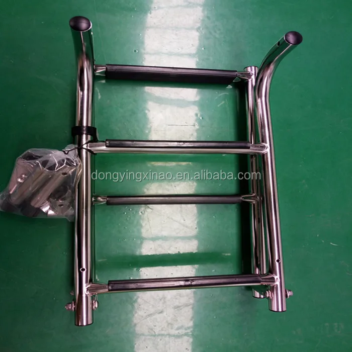 AISI 316/304 Stainless Steel Telescopic Ladder For Yacht