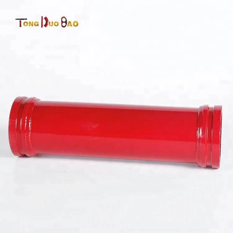 DN 125 4.5mm 5mm 7.1mm 8mm 9mm 3m St52 Concrete Pump Delivery conveying Pipe