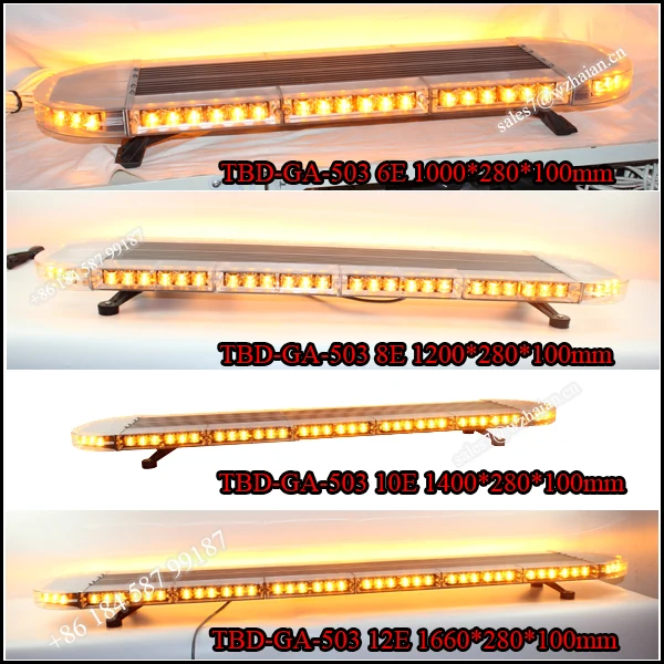 Lightbar LED Strobe Warning For Truck Flash LED Emergency Signal lightbar