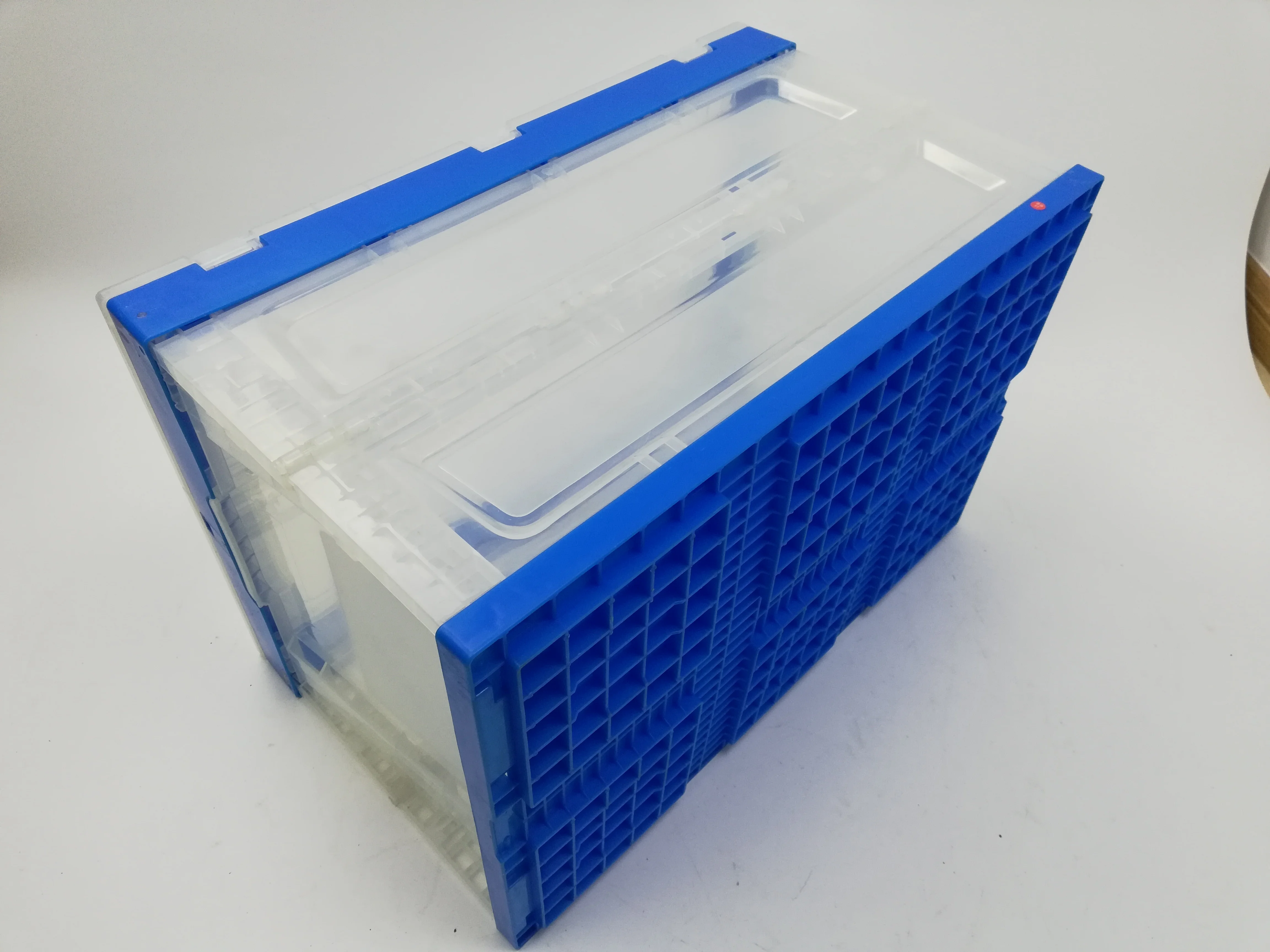 68 л складные жесткие пластиковые подвижные сумки с крышкой пластиковая коробка для хранения/ящик бытовой Органайзер складная коробка для хранения игрушек