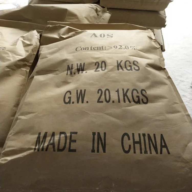 high quality 92%Sodium alpha-olefin Sulfonate AOS  powder