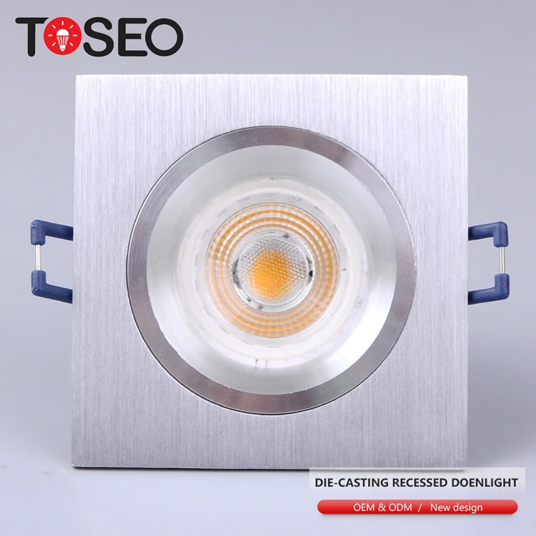 Down Lighting Manufacturers Led Cob High Quality Aluminum Square 5w Mr16 Spot Light Surface Mounted Down Light
