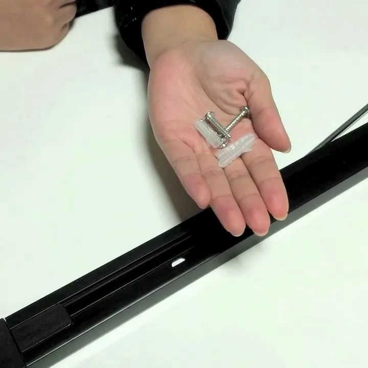 
Lighting 2 Wires Led Track Rail For Commercial Spot Lights 