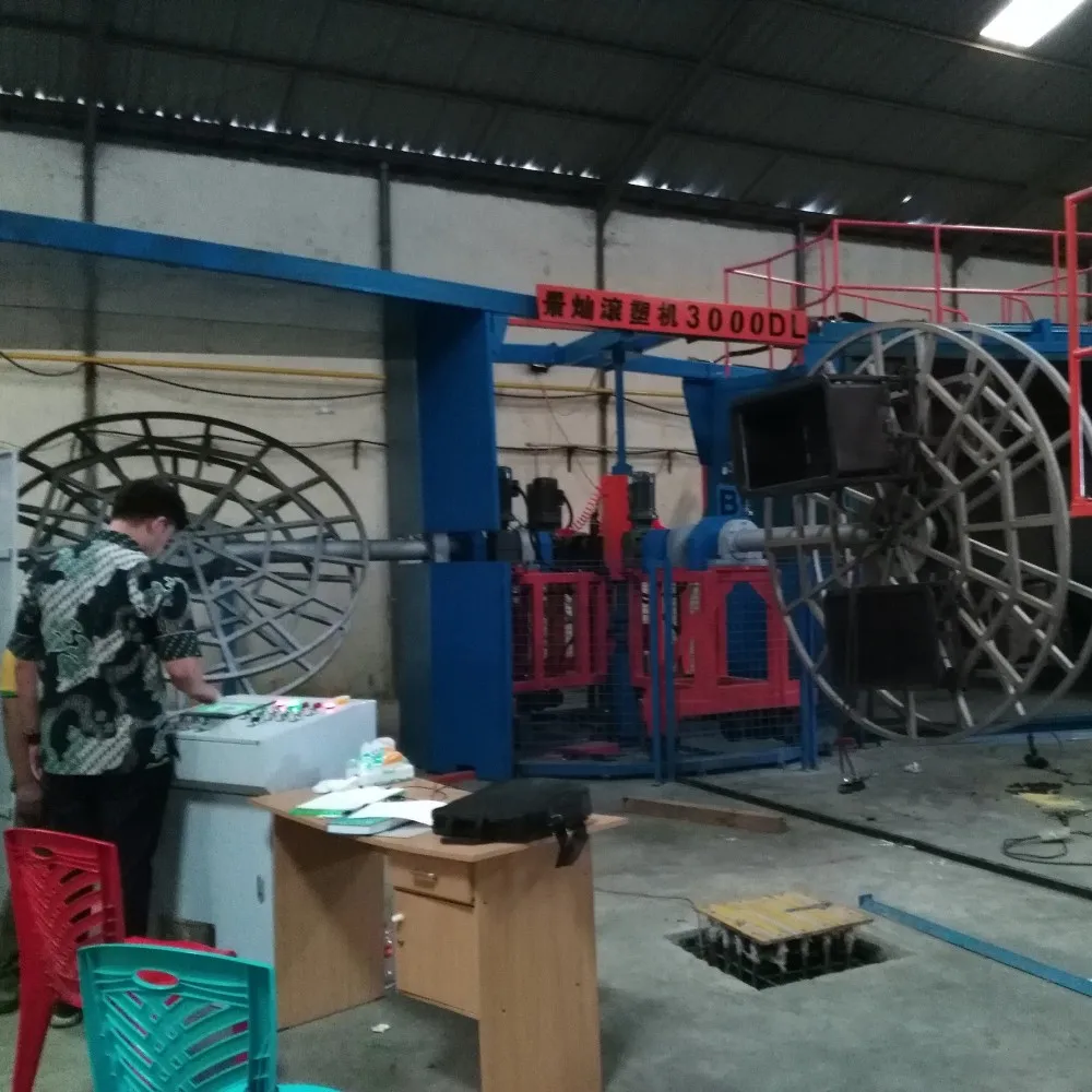 4A-4500 rotational moulding machine water tank T/T,L/Carm rotomoulding machine