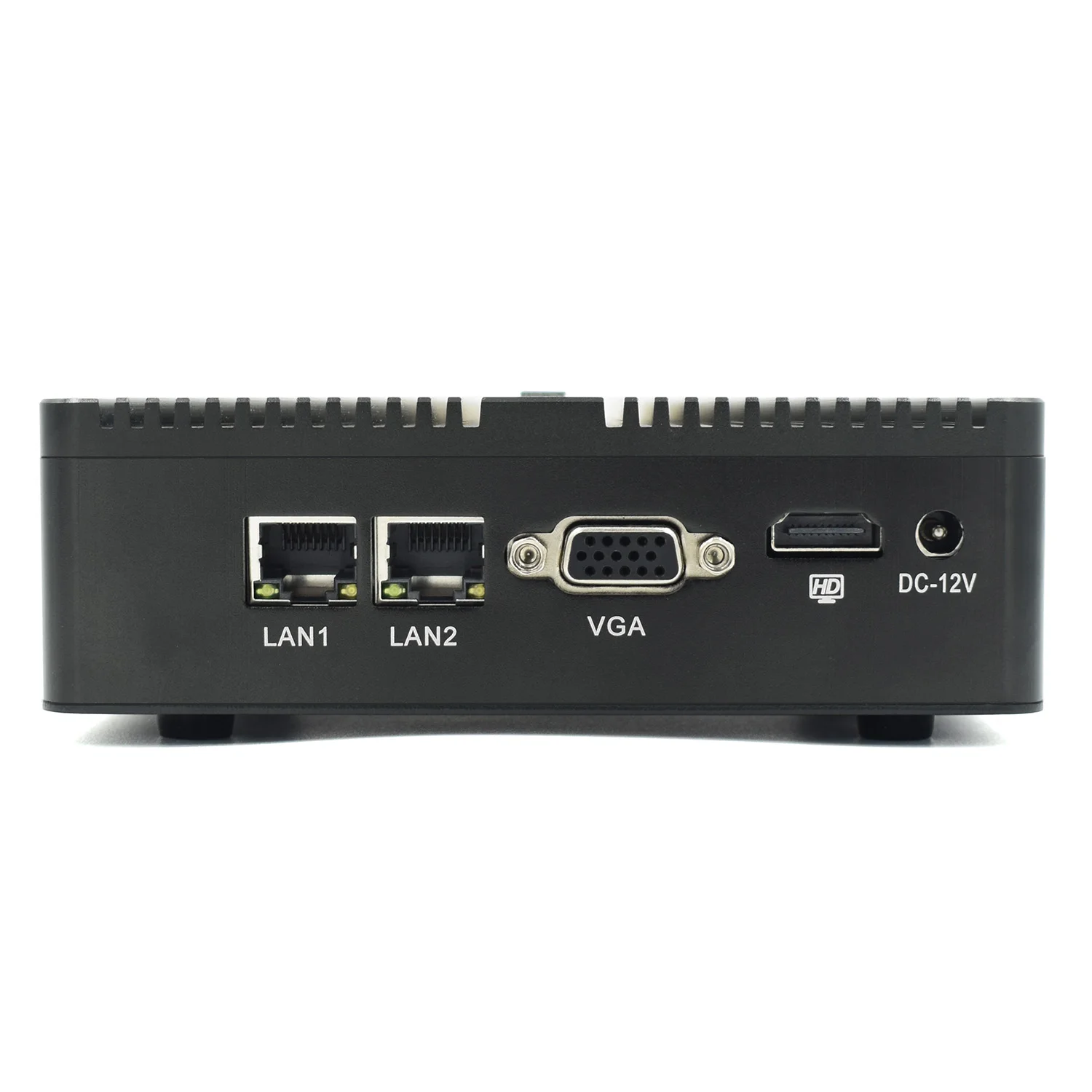 128G Hard Driver Desktop office equipment portable MiniPC  intelligent routing core Intel Celeron J1900 2* LAN 4*USB computer