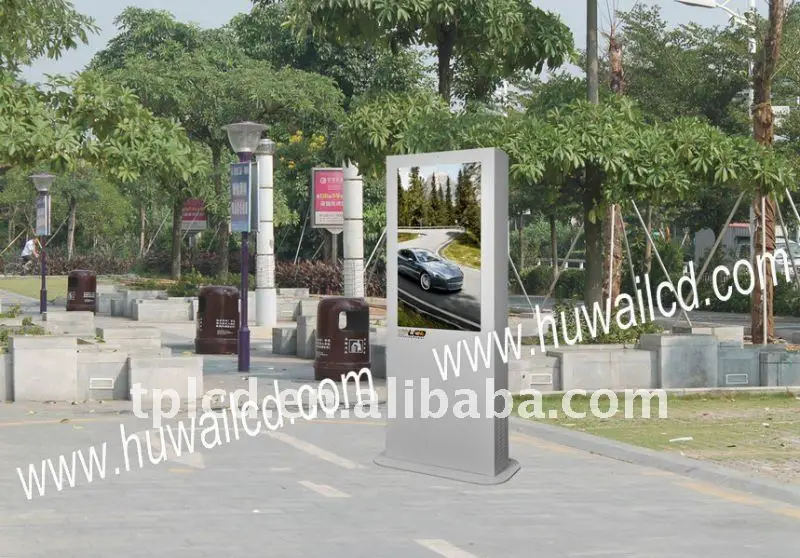 все погода и водонепроницаемый ip65 наруёный стоять вывесок рекламируя игрока