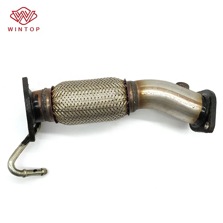 Factory Direct Sale High Performance Universal Parts Stainless Steel Auto Car Exhaust Pipe