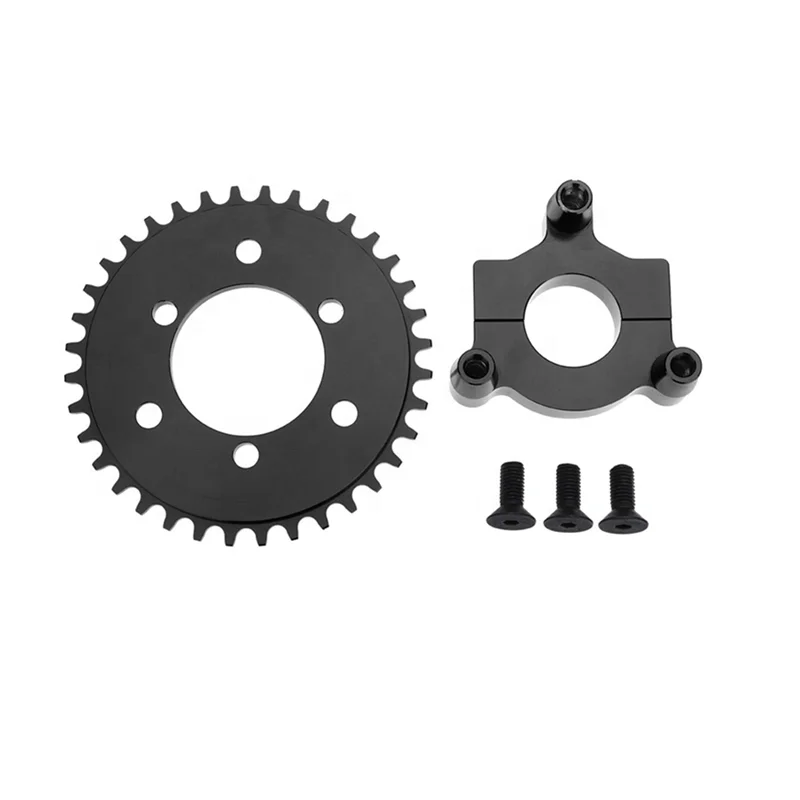 Luckyway Motorized Bicycle CNC Three Point Hub Adapter with 40T Sprocket
