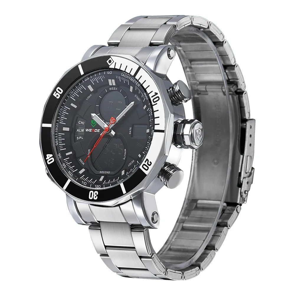 WEIDE WH5203 man watches top lcd back light fashion watch for men brand your own watches
