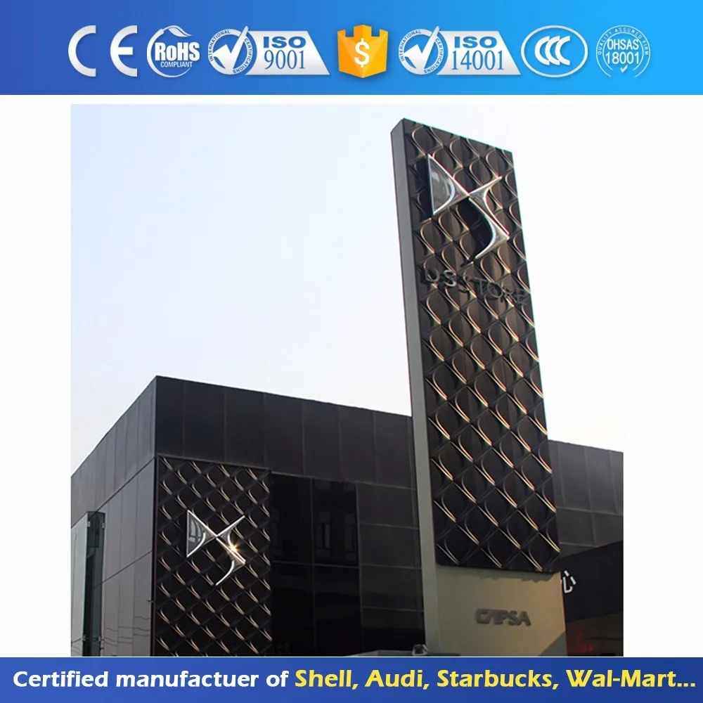 
Outdoor Customized Aluminium LED Sign Board For Petrol Station Outdoor Customized Aluminium LED Sign Board For Petrol Station