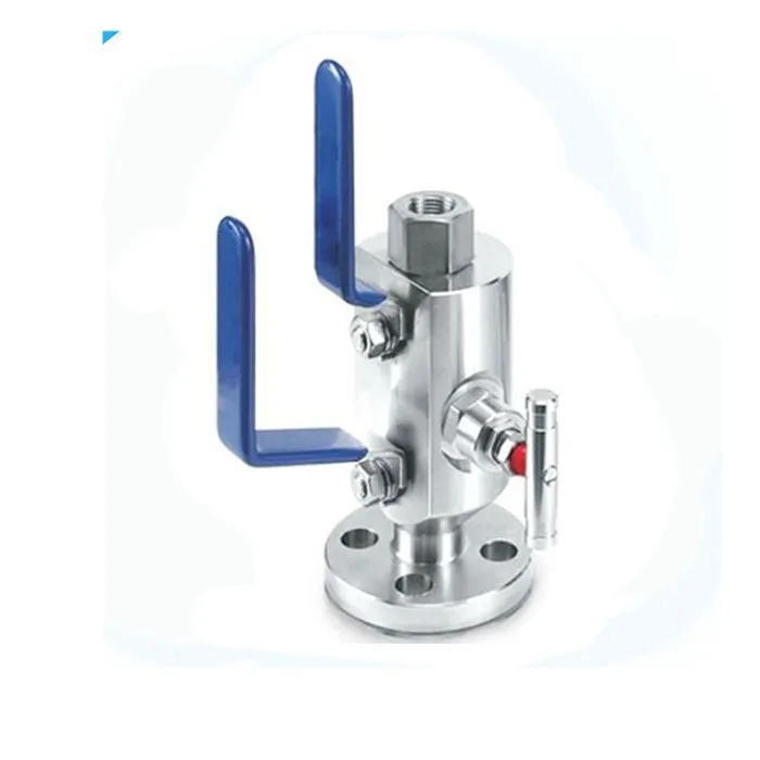 Hydraulic Monoflange Double Block And Bleed Valve