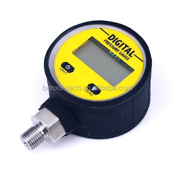 
0-25Mpa Metal Case Battery-powered Digital Pressure Gauge 