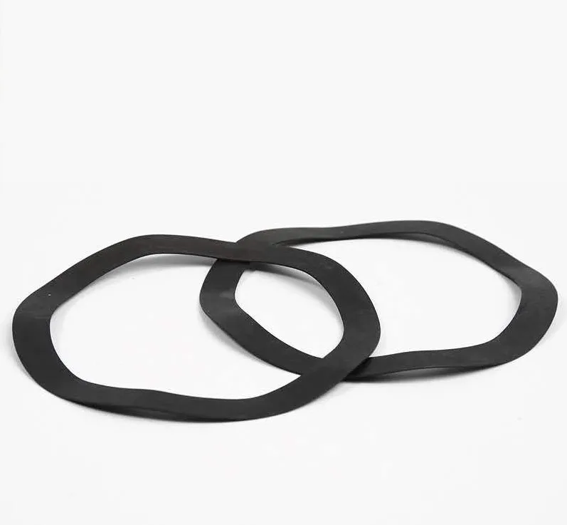 Sandingsheng customized DIN137 spring steel black oxidation wave spring washer