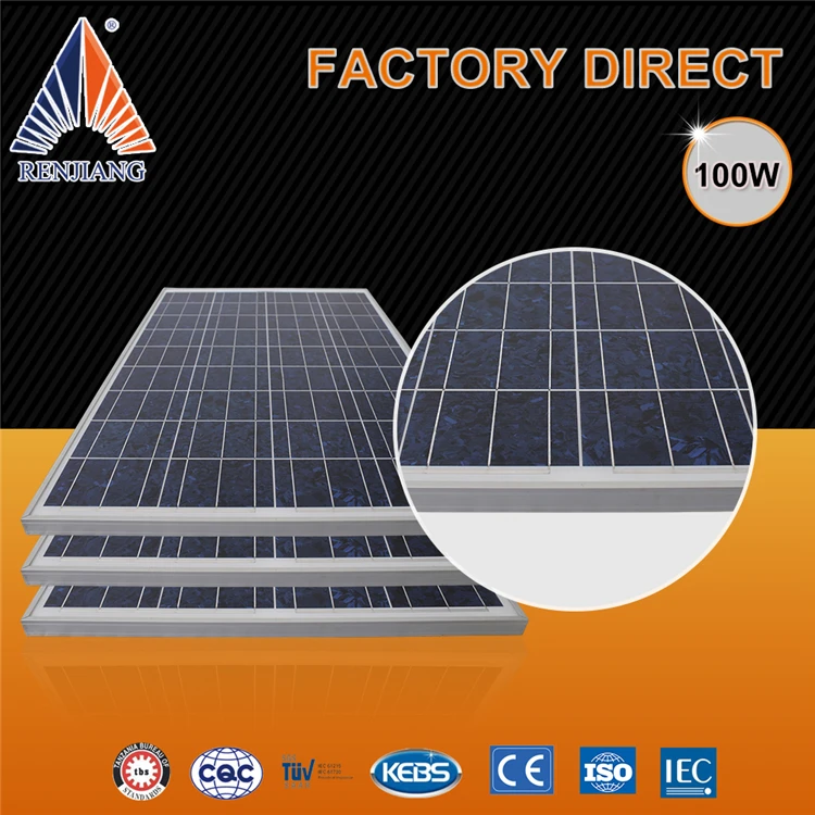 Best Price RJ Factory manufactures in china supply 100 watt folding pingxiang solar panel/solar panel for home usage