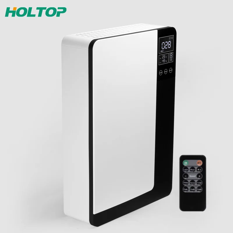 Air Purifier HEPA filter 99% air purification wall mounted ductless erv WiFi control single room energy recovery unit