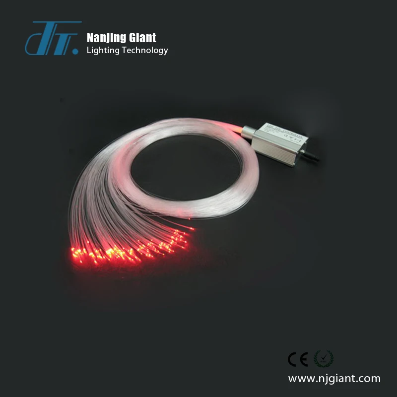 Fibre Optic Star Celling Kit with 5W LED Colour-Changing Light Engine and 0.75mm end glow fiber optic