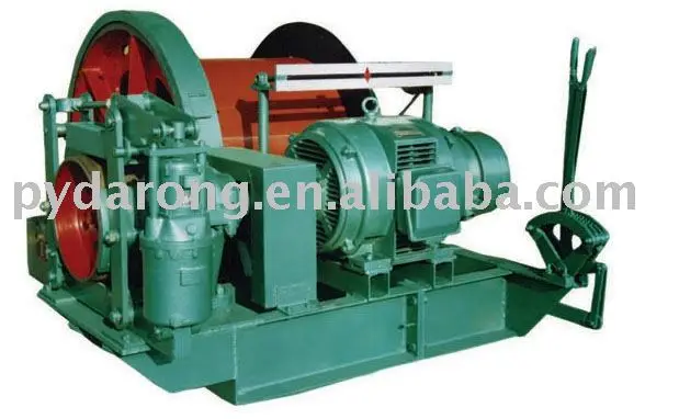 Подъемная лебедка для шахты, автоматическая Стопорная лебедка