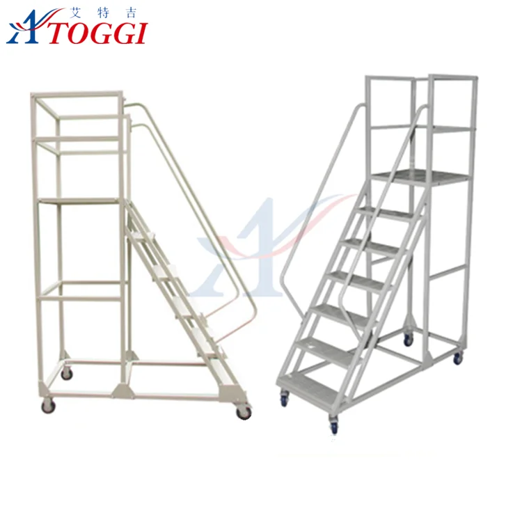 1400*700*2200mm big type collapsible steel attic ladder