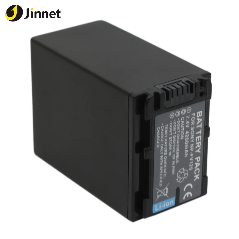 Jinnet 7.4v Camcorder Battery NP-FV120 NP-FV50 NP-FV70 NP-FV100