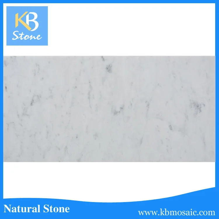 
New design Carrara white gray marble stone tiles 