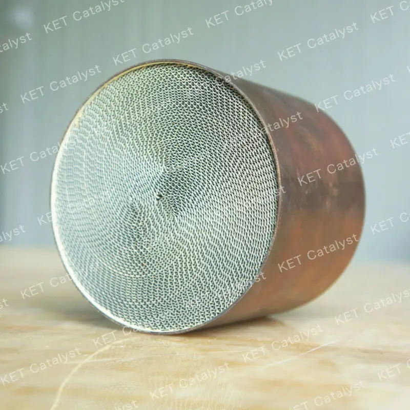 KET auto parts PGM honeycomb metal substrate catalyst caoting catalytic converter for gasoline cars