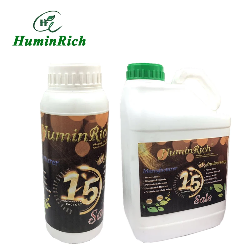 HuminRich Root Nutrient Green Organic Improve Soil Agriculture Humic Acid Liquid Fertiliser